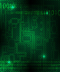 abstract motherboard