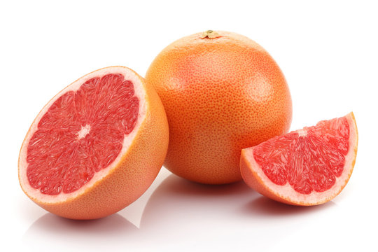 Slice and Half Grapefruit