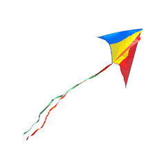 Kite on a white background - 49236025