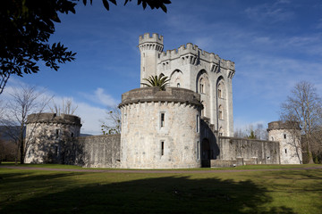 Castle of Arteaga, Gautegiz de Arteaga, Bizkaia, Basque Country,