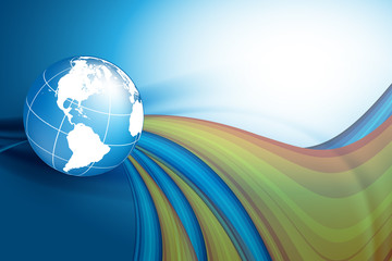 wavy lines with copy space. Eps10