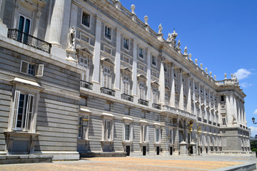 Obraz premium Palacio Real en Madrid, España