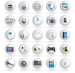 White Icon Set