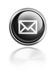 Kontakt letter Post schwarz