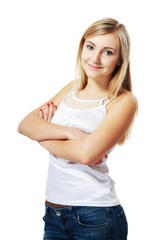 Fototapeta premium beautiful blond girl