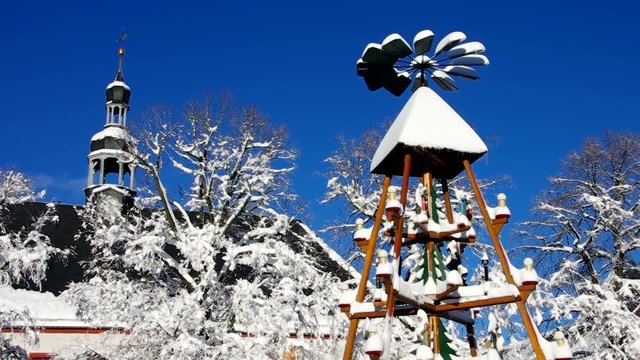 Marienberg Weihnachtsmarkt vid 02