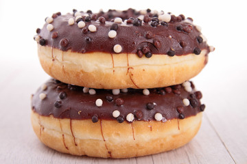 chocolate donuts