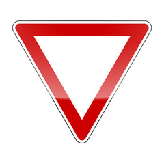 verkehrszeichen v2 vorfahrt achten I