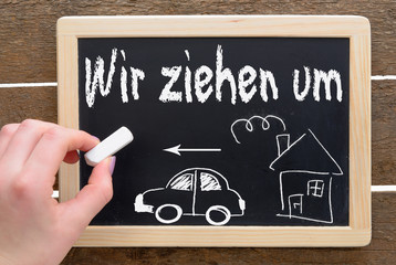 Tafel Umzug