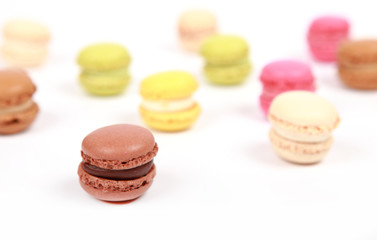 Colorful macaroons