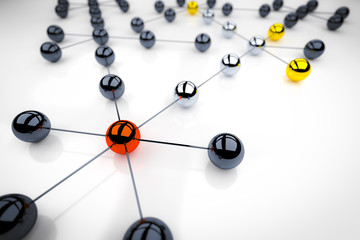 Fototapeta premium networking