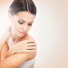 Naklejka premium Skin care