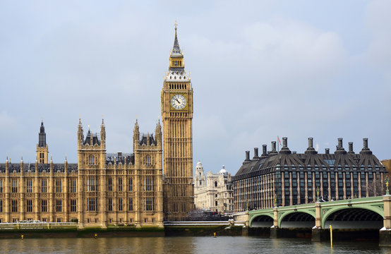 Fototapeta Big Ben, House of Parliament
