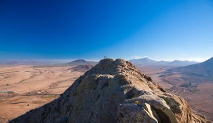 Fuerteventura, view from Tindaya