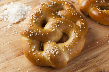 Homemade Warm Soft Pretzel