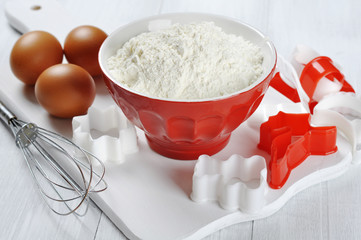 Ingredients for baking