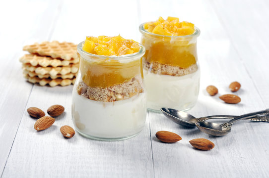 Fruit Dessert With Mango