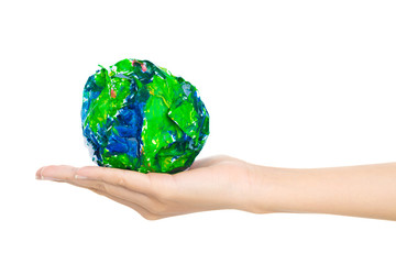 Whole world-on my hand!