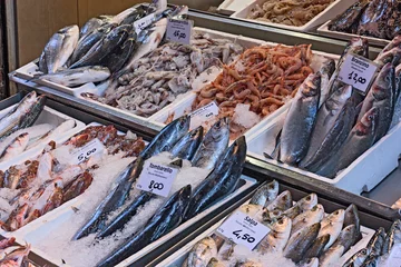 Photo sur Plexiglas Poisson marché aux poissons