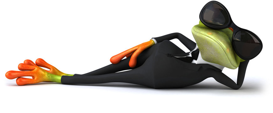 Fun frog