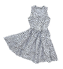dress with polka dot