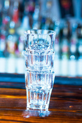 Empty glasses