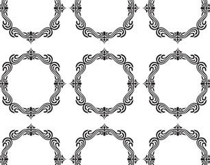 ワールド柄パターン