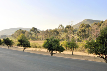 Strasse Angola