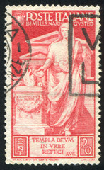 Augustus Caesar offers sacrifice