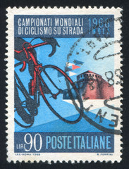 Bicycle and Sforza Castle in Imola