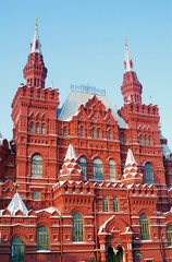 Fototapeta na wymiar Muzeum Historyczne, Plac Czerwony, Moskwa, Rosja