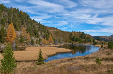 Windebensee an der Nockalmstrasse