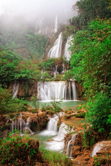 Thi Lo Su, the biggest waterfall in Thialand
