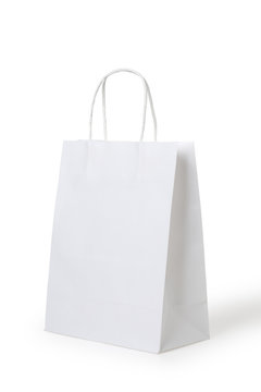 blank paper bag