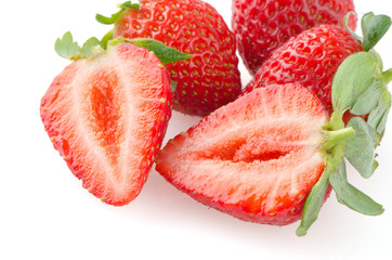 Appetizing strawberries