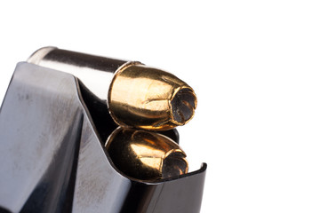 Hollow Point Bullets in Magazine