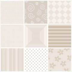 set of seamless pattern