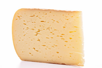 isolated cheese
