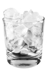 Glass with ice