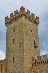 Castle of Vigoleno. Emilia-Romagna. Italy.
