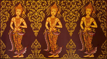 Thai art patterns