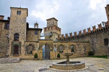 Castle of Vigoleno. Emilia-Romagna. Italy.