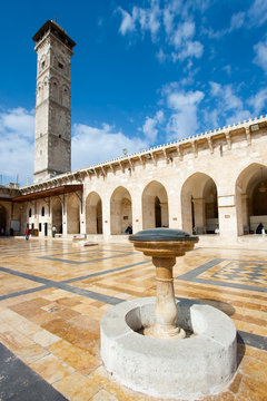 Great mosque of Aleppo, Syria