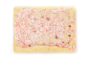 Hot Strawberry Toaster Pastry