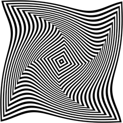 Papier Peint photo autocollant Psychédélique Tourbillon en spirale abstraite 03