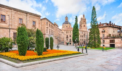 Gordijnen City center of Salamanca, Castilla y Leon, Spain © JFL Photography