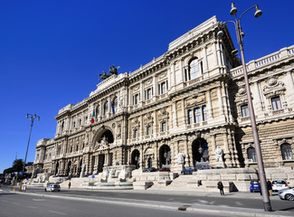 Obraz premium Corte di Cassazione, Palazzo di Giustizia, Roma