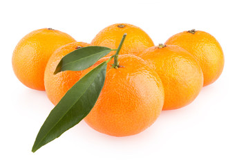 ripe mandarins
