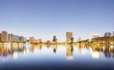 Fototapeta premium Orlando at Lake Eola Park