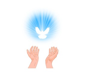 Hands Raised in Worship and Praise